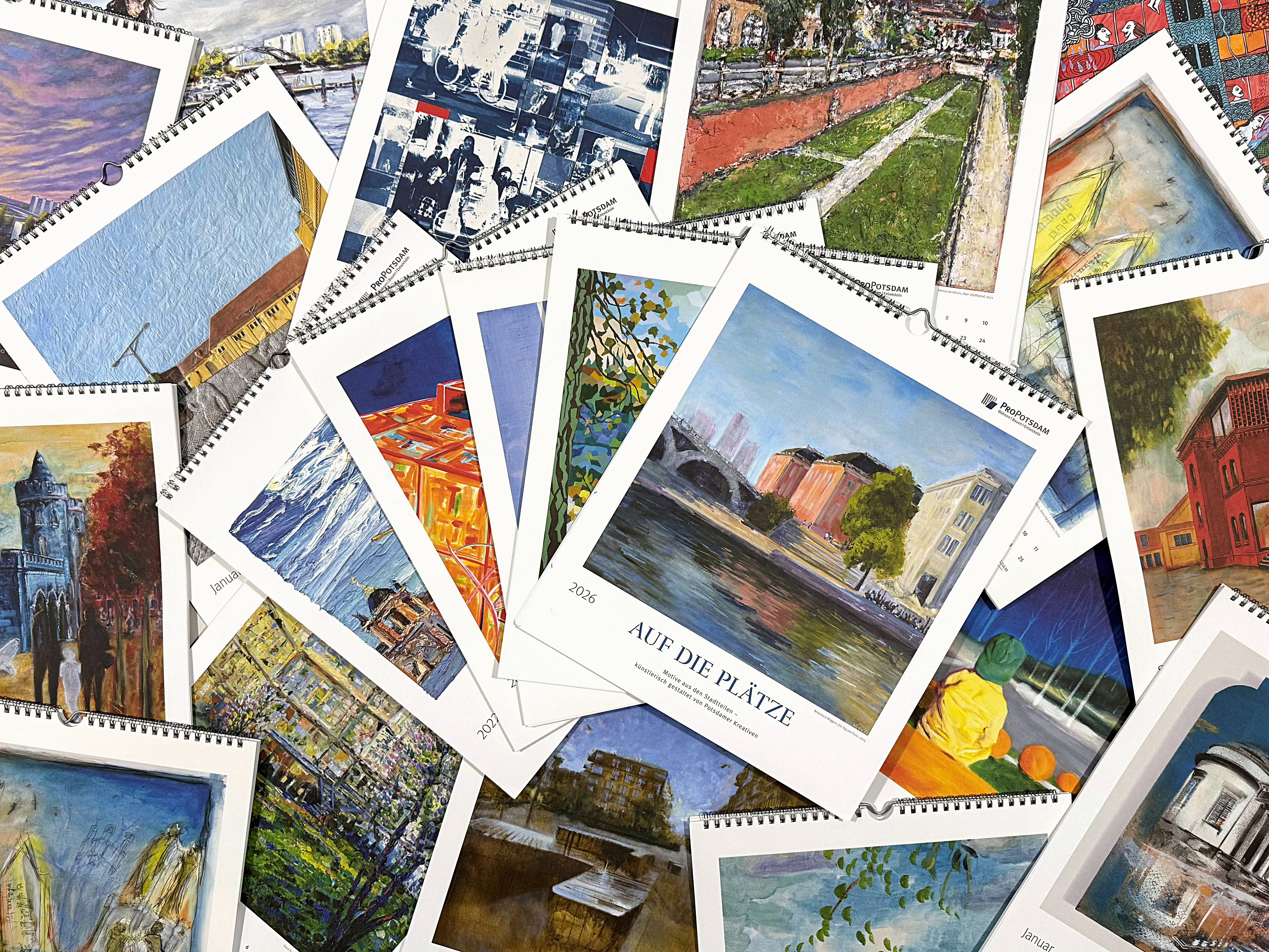 Aufruf ProPotsdam-Kunstkalender 2027 (c) Pauline Oppenberg