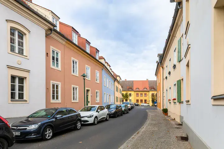 Blick in die sanierte Stadtheide