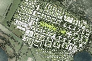 Masterplan Krampnitz, Planskizze aus der Vogelperspektive