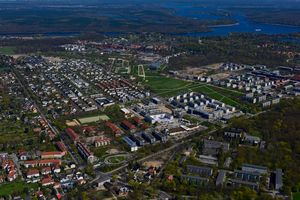 Luftbild vom Bornstedter Feld