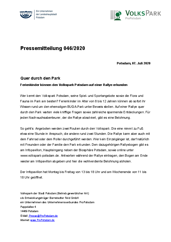 Volkspark Potsdam
