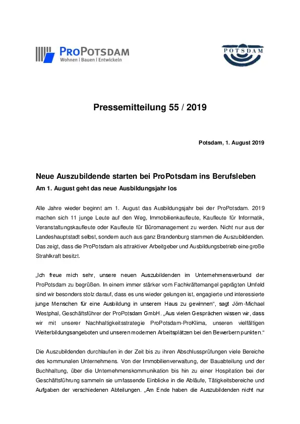 ProPotsdam GmbH ProPotsdam GmbH