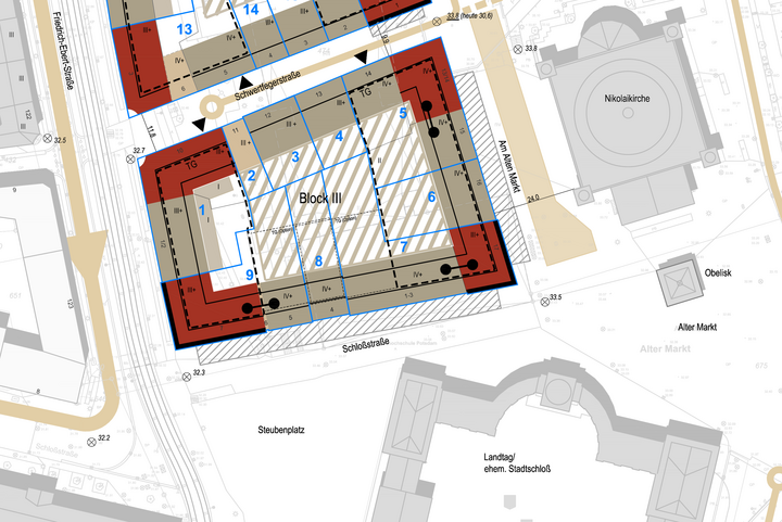 Grafik des Blockkonzeptes für das Verfahren am Alten Markt