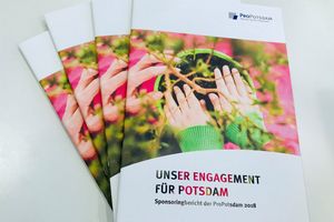 Der Sponsoringbericht in der Druckfassung