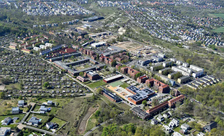 Bornstedter Feld Luftbild vom Bornstedter Feld