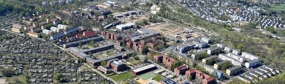 Bornstedter Feld Luftbild vom Bornstedter Feld