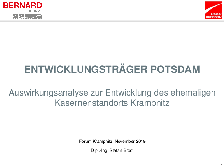 Verkehrswirkungsanalyse