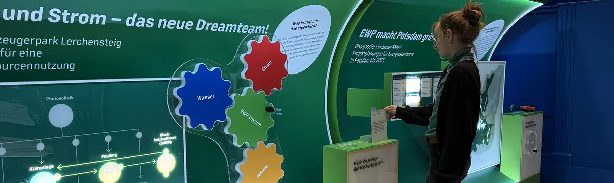Biosphäre Potsdam: Alles im Fluss