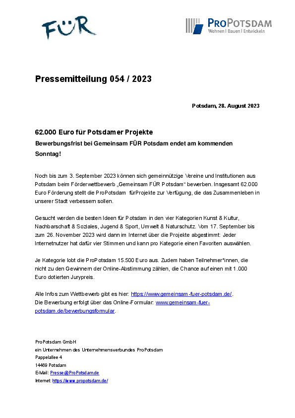 ProPotsdam GmbH