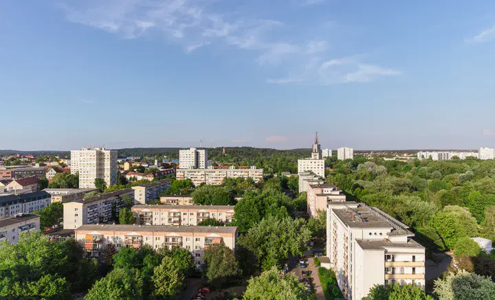 Luftbild Südliche Vorstadt, Am Kanal