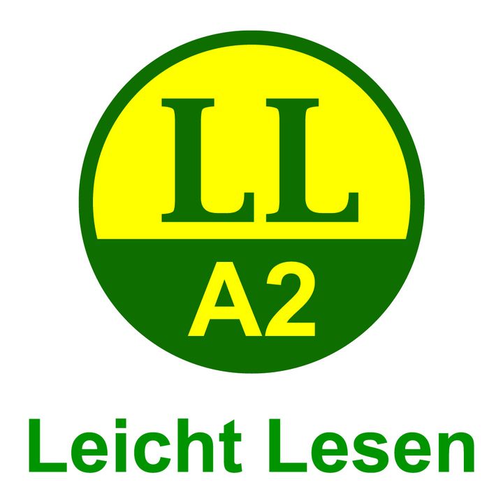 Prüfsiegel in gelb-grüner Farbe mit den Buchstaben: LL und A2
