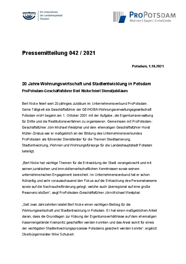 ProPotsdam GmbH