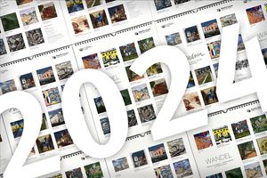 Das Bild zeigt Kalenderblätter, auf denen in großen Lettern die Jahreszahl 2024 zu sehen ist