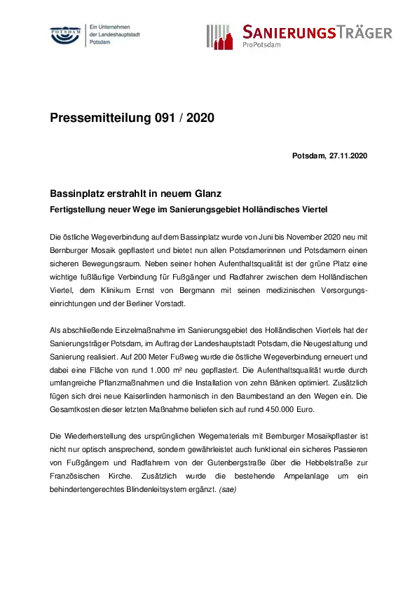 Sanierungsträger Potsdam Sanierungsträger Potsdam