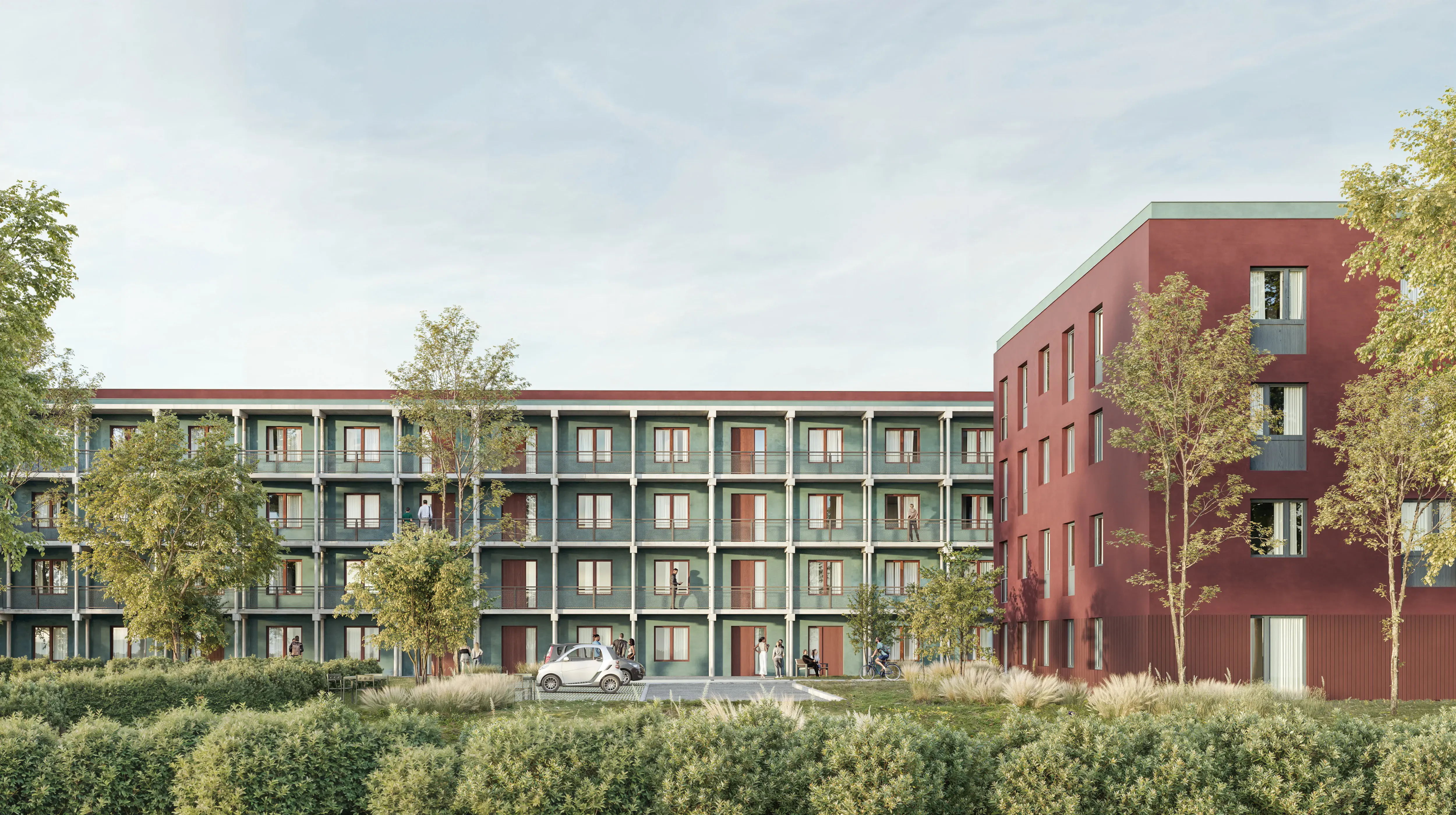 Visualisierung Patrizierweg (c) B&O Bau und Gebäudetechnik GmbH & Co. KG / Holzer Kobler Architekten Berlin GmbH Visualisierung Patrizierweg (c) B&O Bau und Gebäudetechnik GmbH & Co. KG / Holzer Kobler Architekten Berlin GmbH