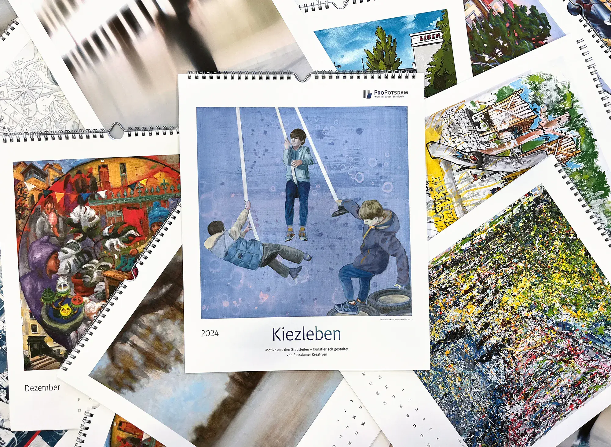ProPotsdam Collage Kunstkalender