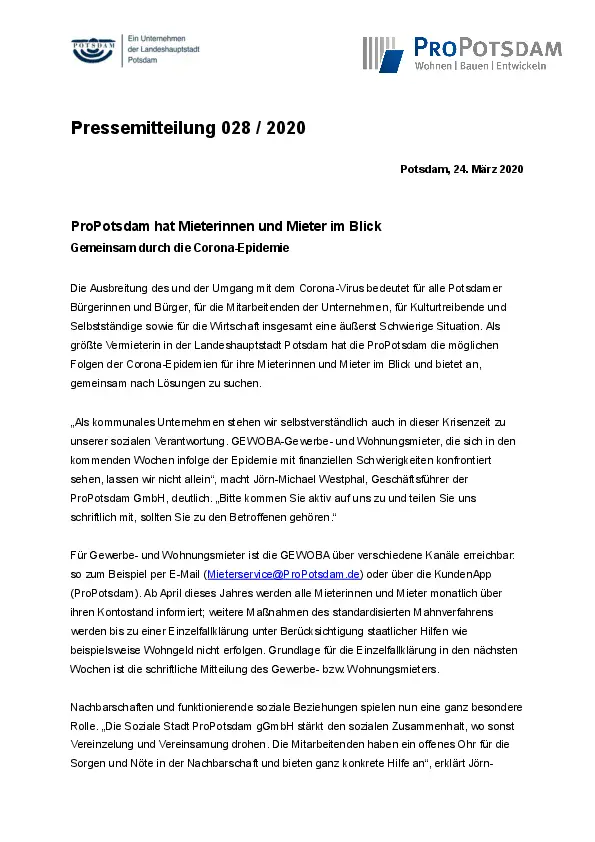 ProPotsdam GmbH ProPotsdam GmbH
