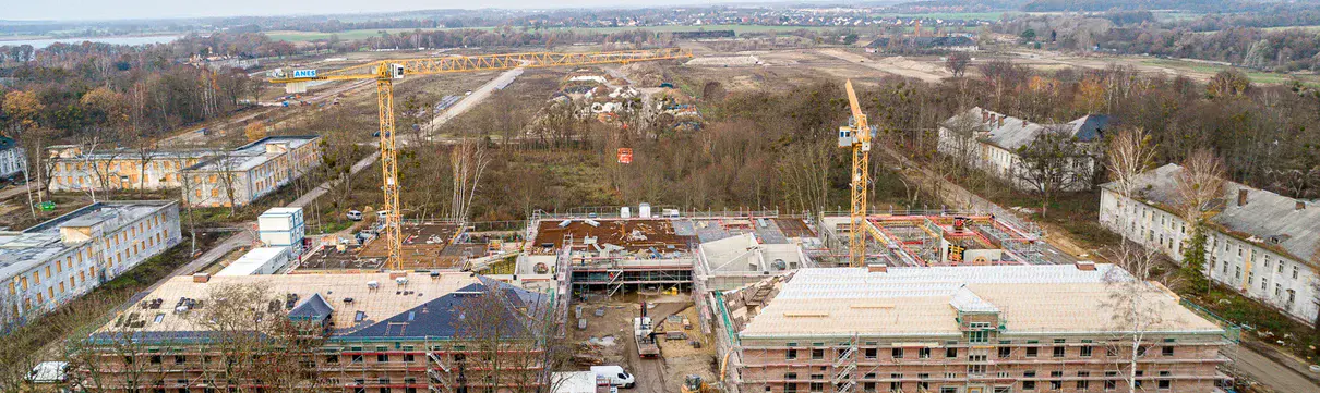 Luftbild Grundschule Krampnitz