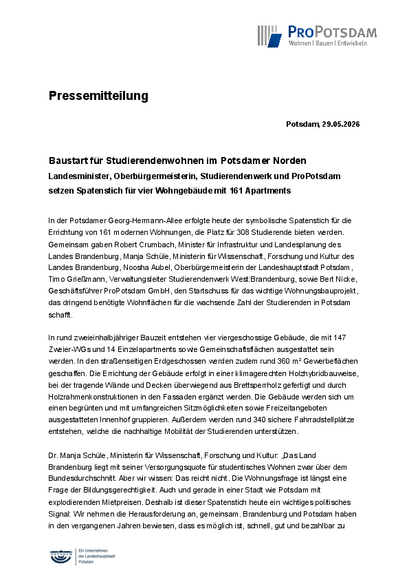 ProPotsdam GmbH ProPotsdam GmbH