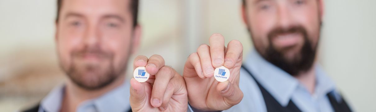 Ansprechpartner Wohnservice Mike Didschun und Sandro Büttner