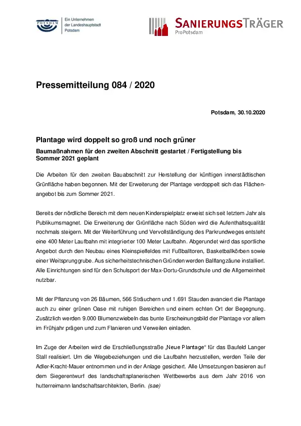 Sanierungsträger Potsdam Sanierungsträger Potsdam