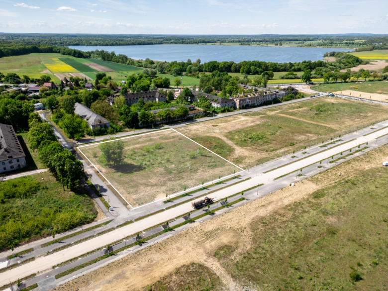 Grundstücksansicht Blickrichtung Süd-West